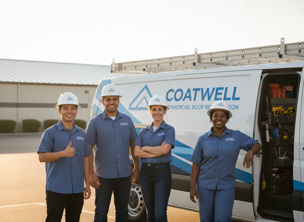 Commercial roof coating company in Harbert, MI
